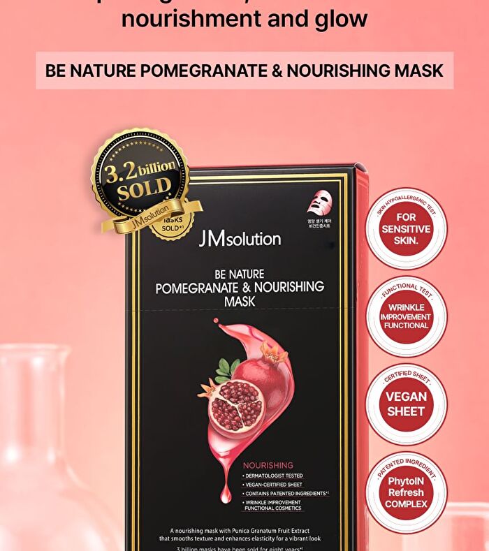 Be Nature Mask Set - 6 Types - Blueberry & Nourishing
