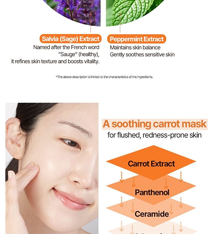 Be Nature Mask Set - 6 Types - Blueberry & Nourishing