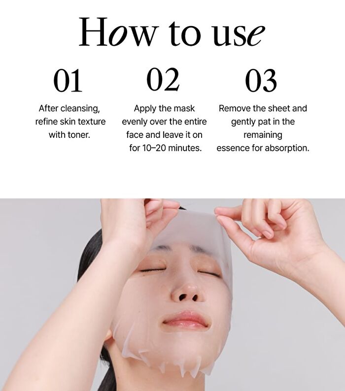 Be Nature Mask Set - 6 Types - Pomegranate & Nourishing