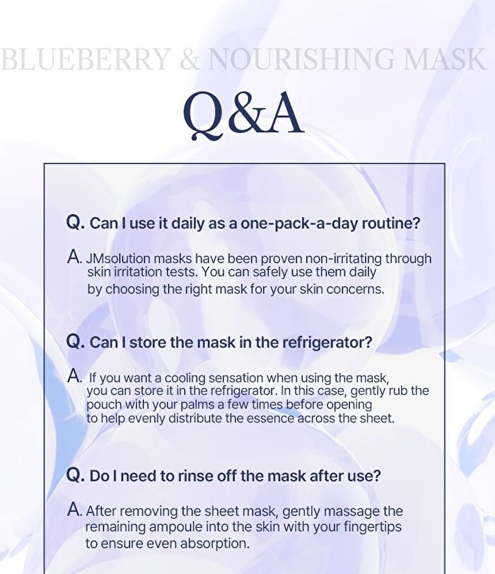 Be Nature Mask Set - 6 Types - Pomegranate & Nourishing