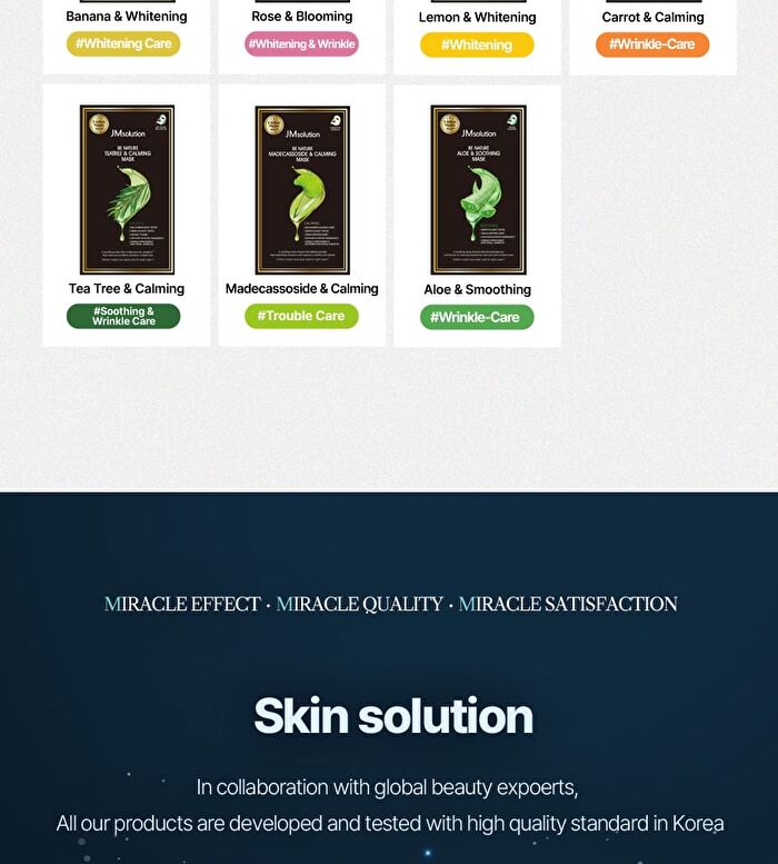 Be Nature Mask Set - 6 Types - Lotus & Blooming
