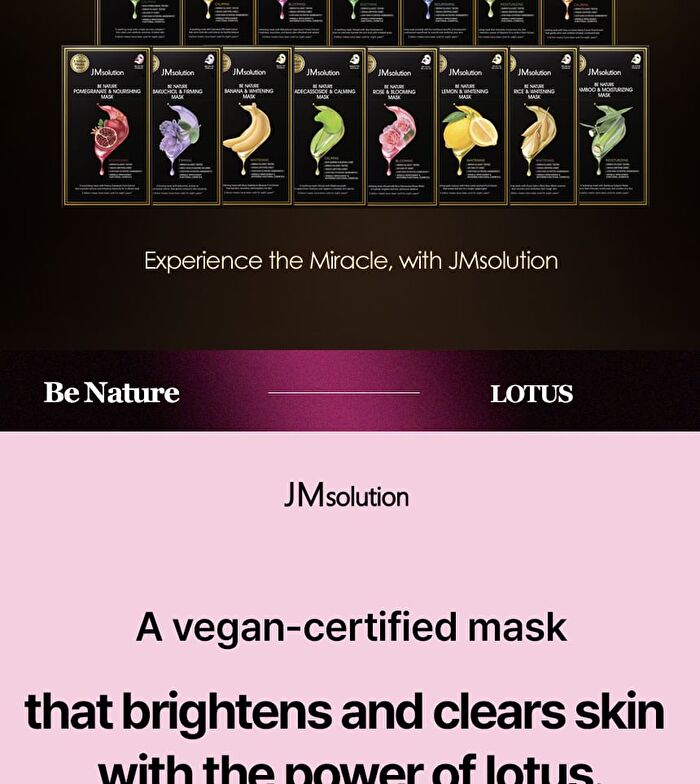 Be Nature Mask Set - 6 Types - Lotus & Blooming
