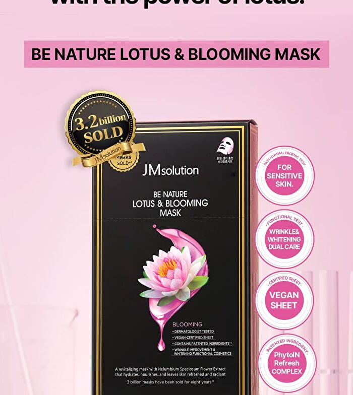 Be Nature Mask Set - 6 Types - Lotus & Blooming