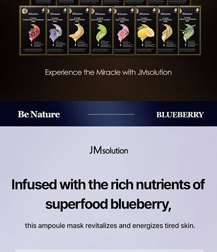 Be Nature Mask Set - 6 Types - Lotus & Blooming