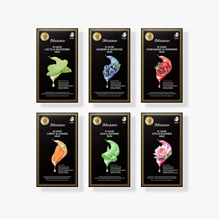 Be Nature Mask Set - 6 Types - Lotus & Blooming