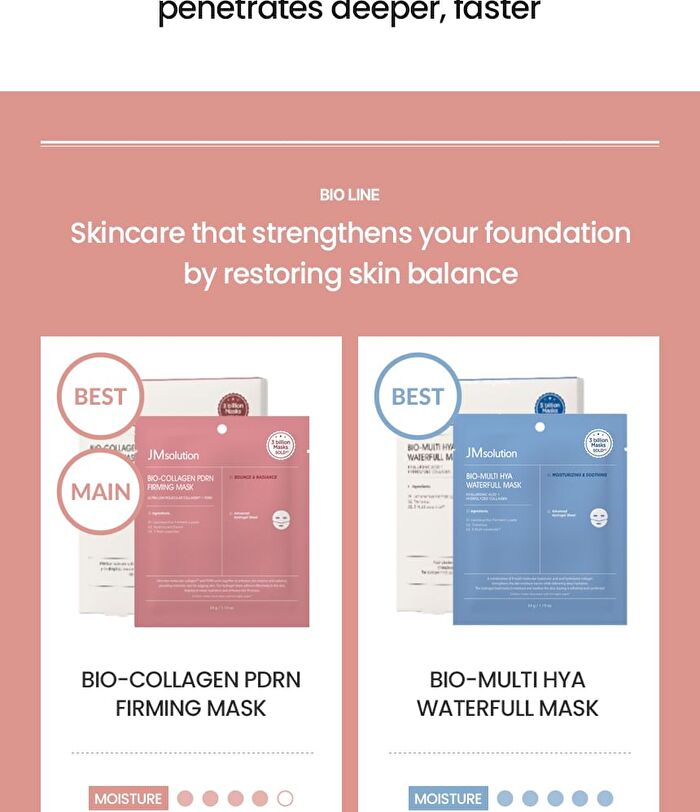 Bio Mask Set - 2 Types - Multi Hya Waterfull