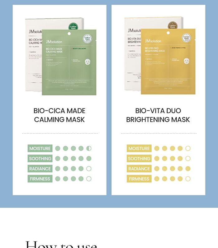 Bio Mask Set - 2 Types - Multi Hya Waterfull