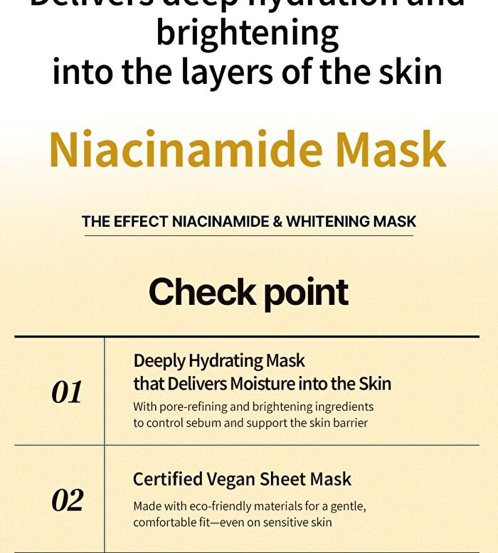 The Effect Mask Set - 2 Types - NMF & Moisturizing