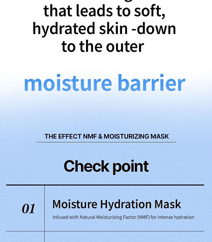 The Effect Mask Set - 2 Types - NMF & Moisturizing