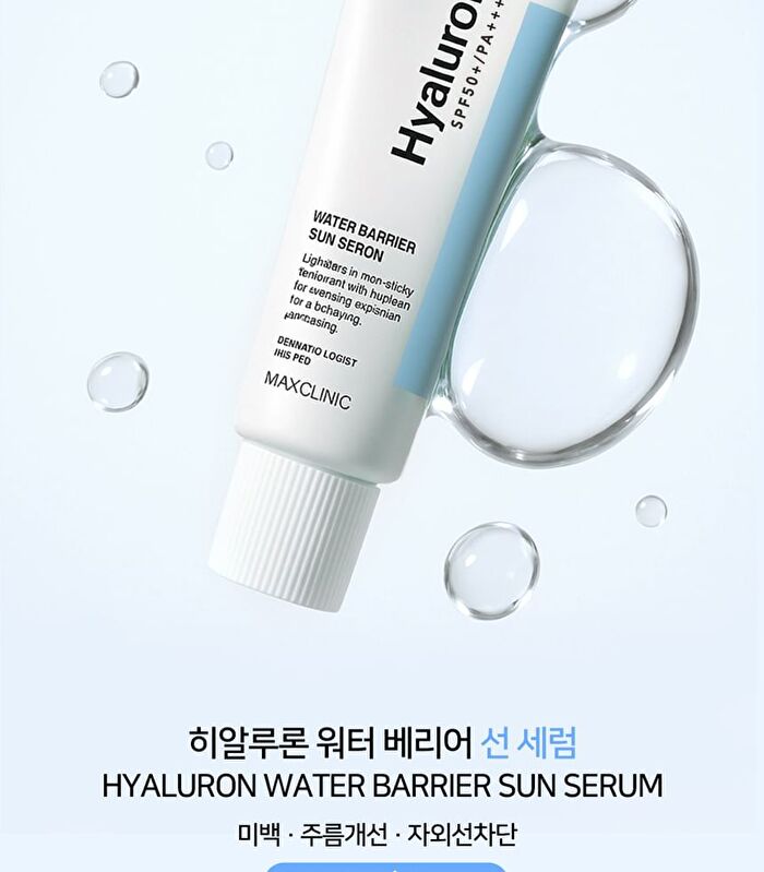 Maxclinic Hyaluron Water Barrier Sun Serum - 40ml