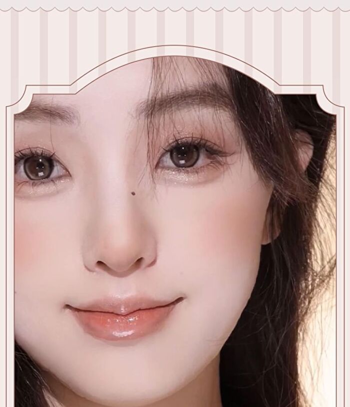 Colorrose Water Ripple 4-Color Pocket Eyeshadow Palette - 5 Types - CR751 Creamy Melon - 6g