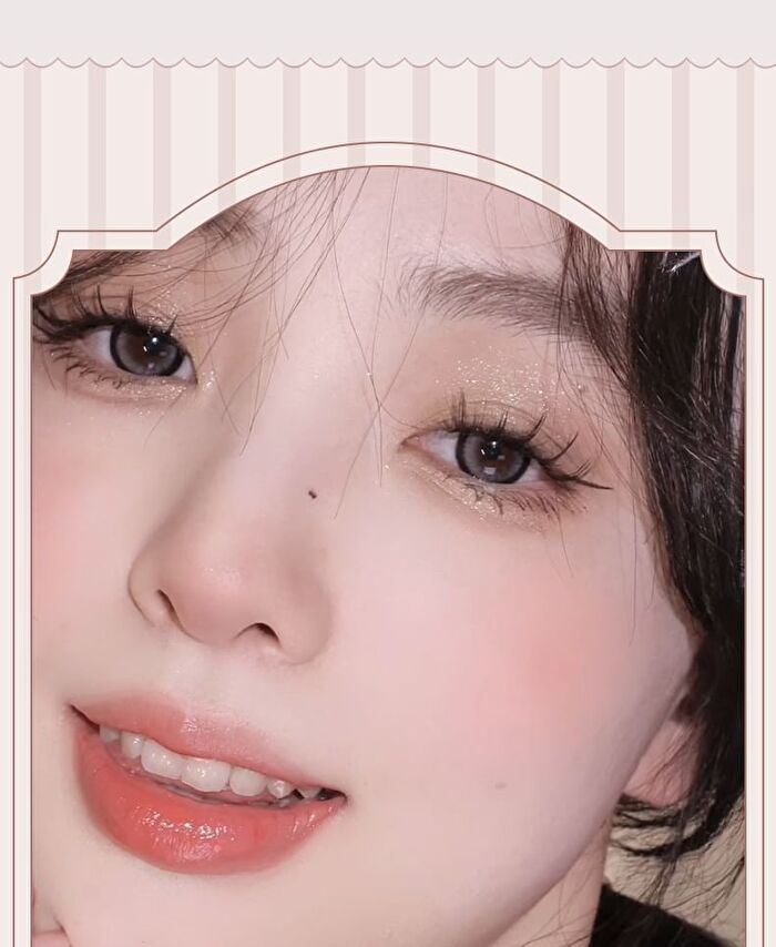 Colorrose Water Ripple 4-Color Pocket Eyeshadow Palette - 5 Types - CR751 Creamy Melon - 6g
