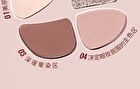 Colorrose Water Ripple 4-Color Pocket Eyeshadow Palette - 5 Types - CR751 Creamy Melon - 6g