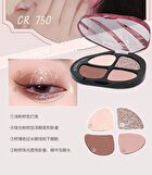 Colorrose Water Ripple 4-Color Pocket Eyeshadow Palette - 5 Types - CR751 Creamy Melon - 6g