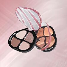 Colorrose Water Ripple 4-Color Pocket Eyeshadow Palette - 5 Types - CR751 Creamy Melon - 6g