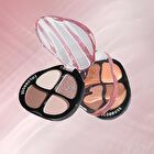 Colorrose Water Ripple 4-Color Pocket Eyeshadow Palette - 5 Types - CR751 Creamy Melon - 6g