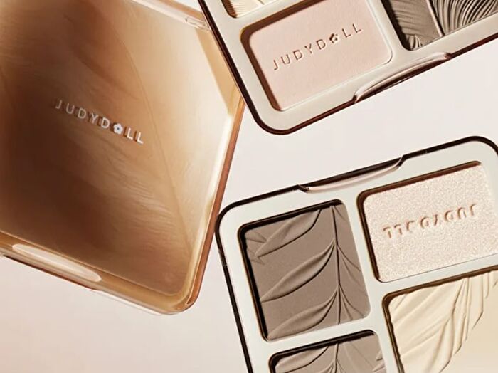 2 IN 1 Highlighter Contour Mini Palette - #Mini Palette - 2g