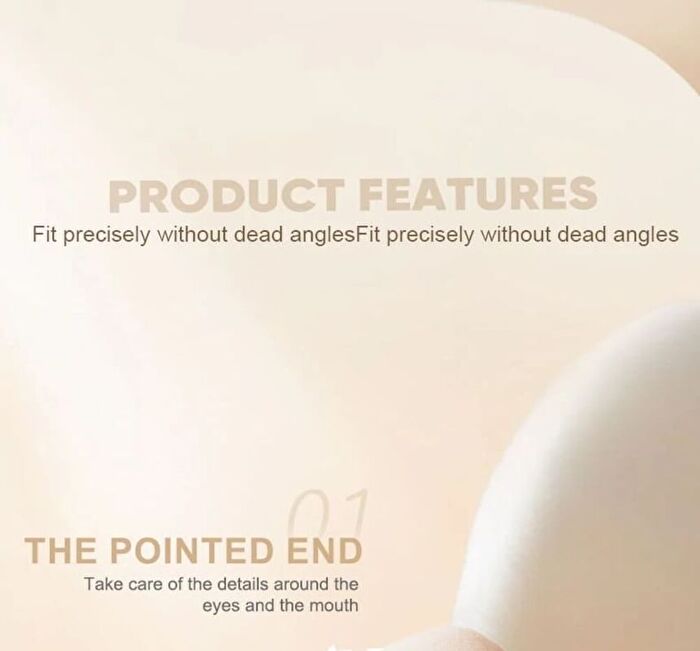 3 Pcs Finger Concealer Puff - #Concealer Puff - 1set