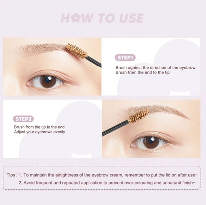 Cushion Comb Brow Mascara - 3 Colors - #001 Gray Brown - 4.5g