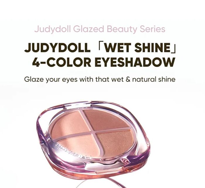 Glazed 4-Shade Eyeshadow Palette - 3 Colors - #07 Wonder Tea - 6.5g