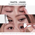 Glazed 4-Shade Eyeshadow Palette - 3 Colors - #07 Wonder Tea - 6.5g