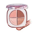 Glazed 4-Shade Eyeshadow Palette - 3 Colors - #07 Wonder Tea - 6.5g