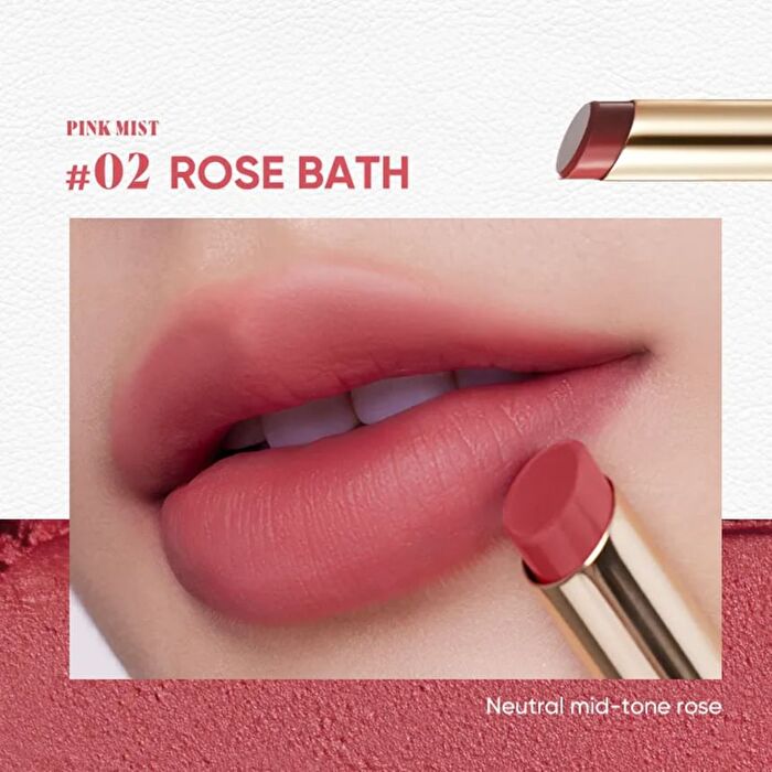 Nappa Slim Matte Lipstick - 5 Colors - #04 Hot Shot - 2g