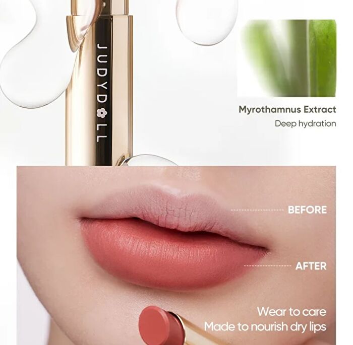 Nappa Slim Matte Lipstick - 5 Colors - #04 Hot Shot - 2g