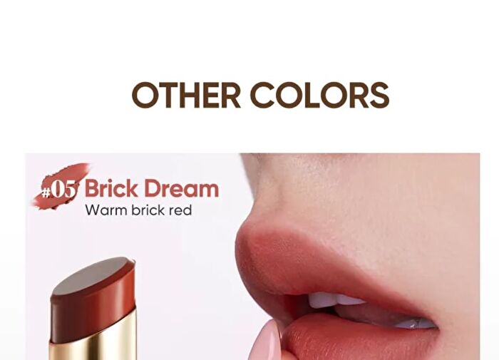 Nappa Slim Matte Lipstick - 5 Colors - #04 Hot Shot - 2g