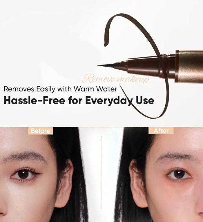 Defined Eyes Liquid Eyeliner Pen - 2 Colors - #02 Brown - 0.8ml