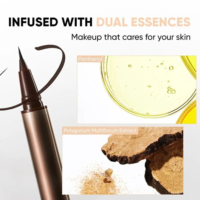 Defined Eyes Liquid Eyeliner Pen - 2 Colors - #02 Brown - 0.8ml