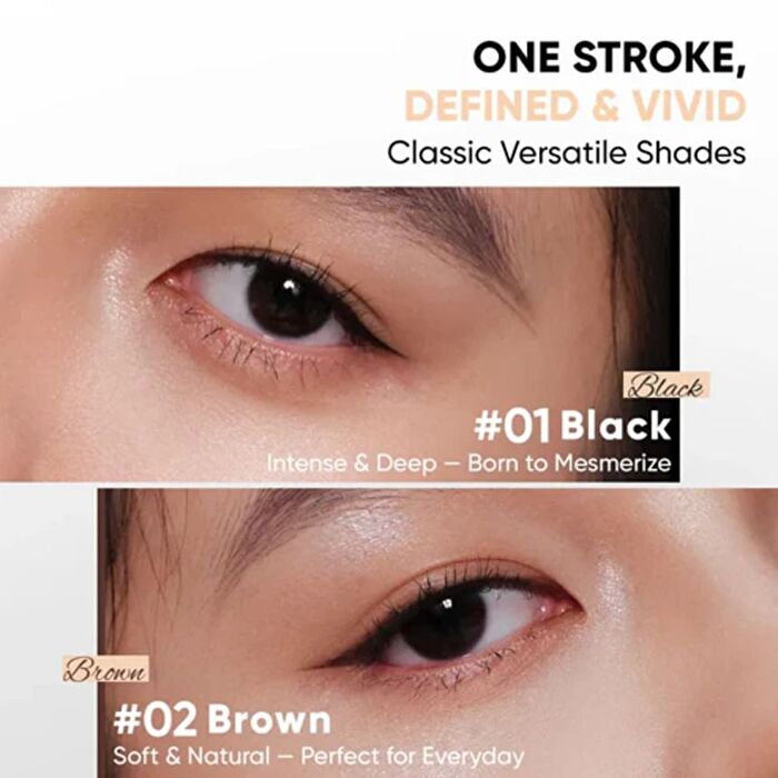 Defined Eyes Liquid Eyeliner Pen - 2 Colors - #02 Brown - 0.8ml