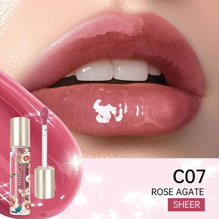 Catkin Serum Plumping Lip Gloss - 10 Colors - #C01 Sapphire Ocean - 3.5ml
