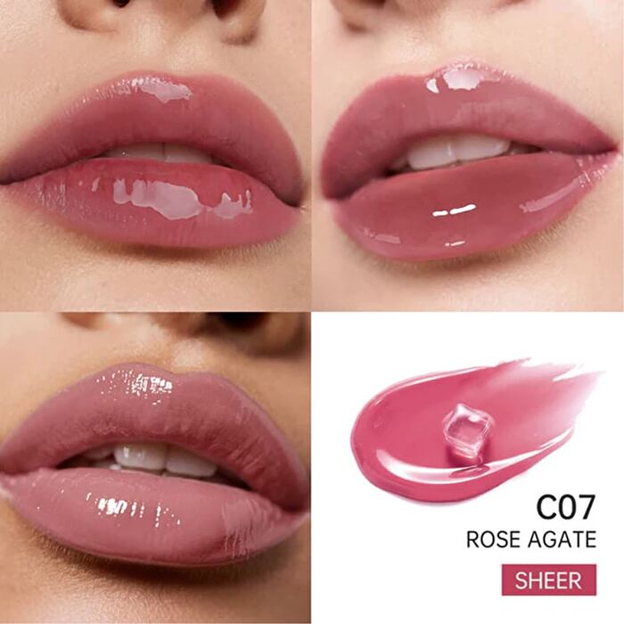 Catkin Serum Plumping Lip Gloss - 10 Colors - #C02 Rose Diamond - 3.5ml