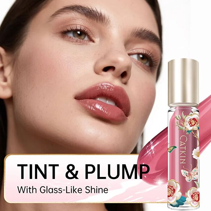 Catkin Serum Plumping Lip Gloss - 10 Colors - #C06 Peach Jade - 3.5ml