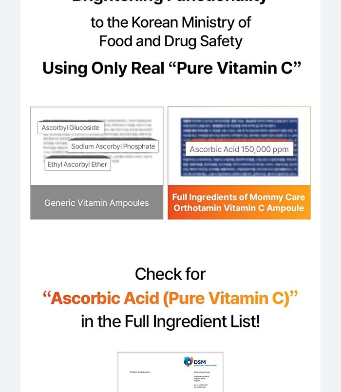 Orthotamin Vitamin C Ampoule - 15ml