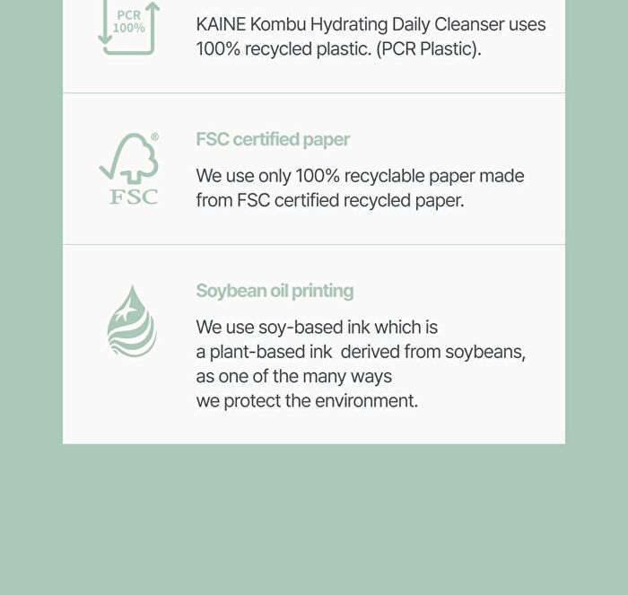 Kaine Rosemary Low pH Cleansing Bar - 100g