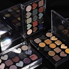 Delicate 15-color Eyeshadow Palette - 3 Types - 102# Purple Sea - 12g