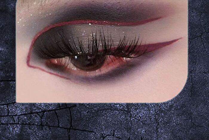 25-Color Gothic Eyeshadow Palette - 2 Types - 101# Crimson Sea - 37g