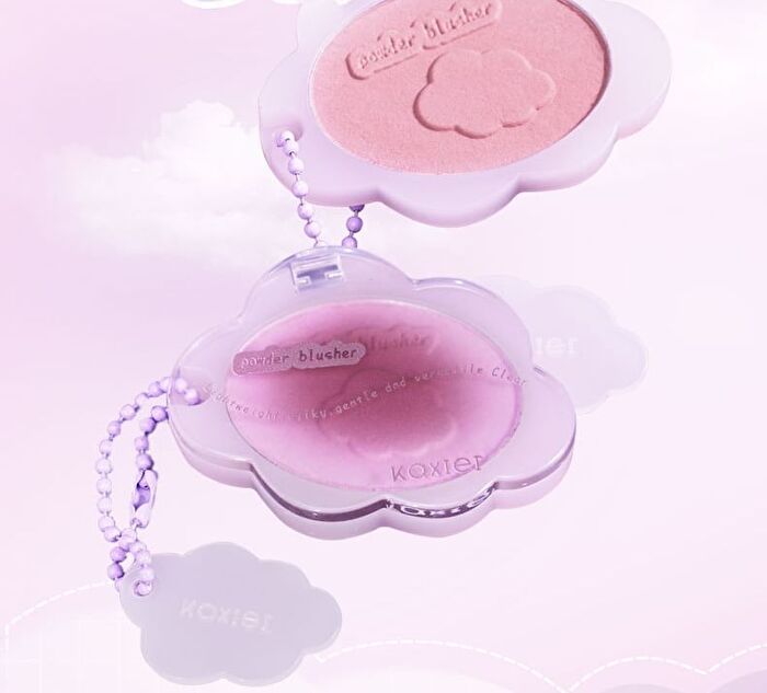 Cloud Keychain Soft Single Blush - 8 Colors - 101# Milk Pink (Powder) - 3.2g