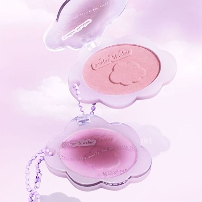 Cloud Keychain Soft Single Blush - 8 Colors - 101# Milk Pink (Powder) - 3.2g