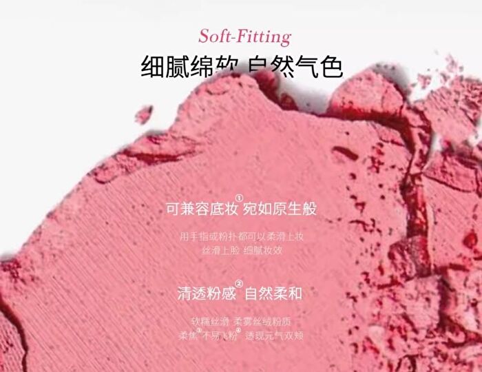 Pure Gold Series Soft Matte Blush - 4 Colors - RB01# Honeydew - 4g