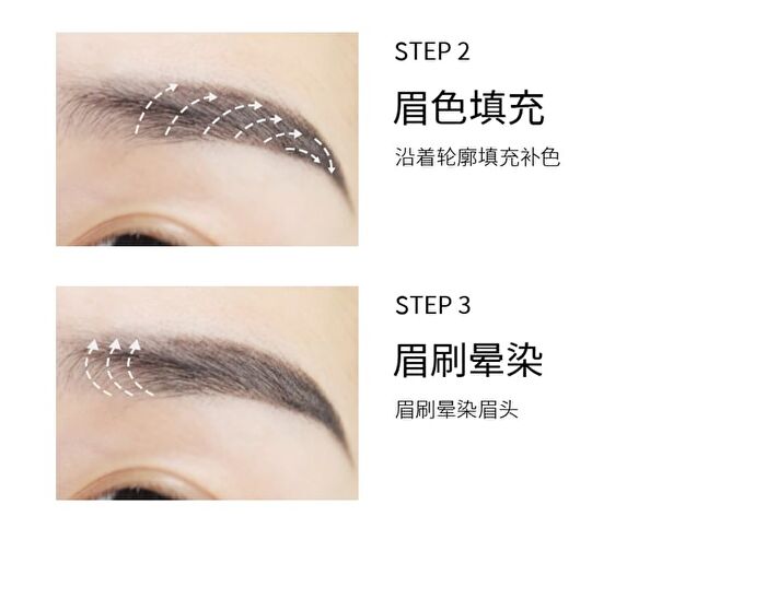 Metallurgical Age Series Wild Brow Pencil - 2 Colors - EB06# Black Tea - 0.05g