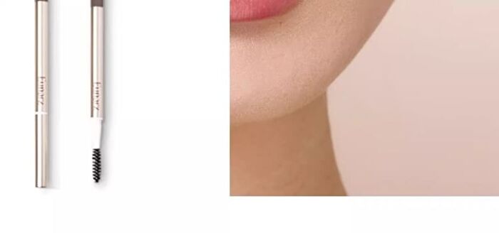 Pure Gold Series Eyebrow Pen - 3 Colors - 211# Dark Brown - 120mg