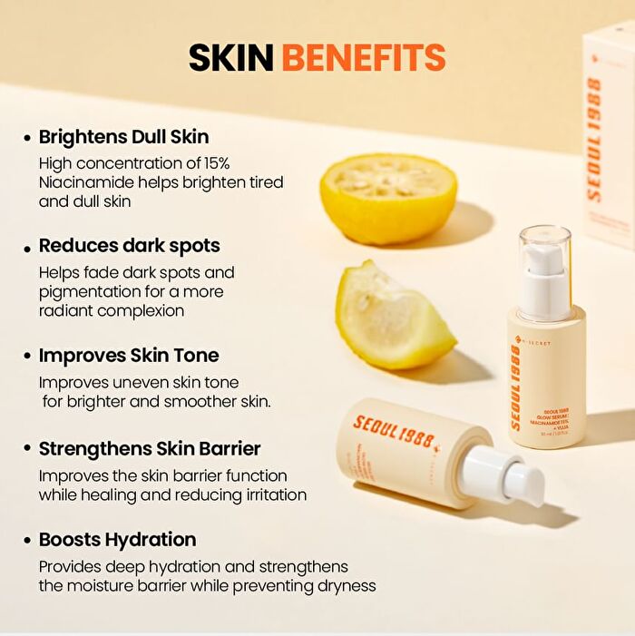 Ksecret SEOUL 1988 Glow Serum : Niacinamide 15% + Yuja - 30ml