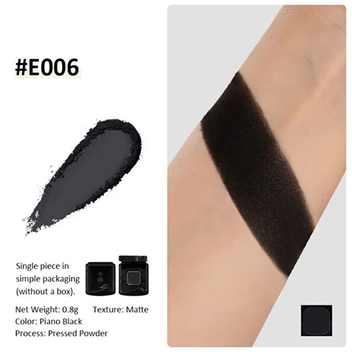 Customizable Single-Color Eyeshadow Palette - 23 Colors - #E006 - 0.8g