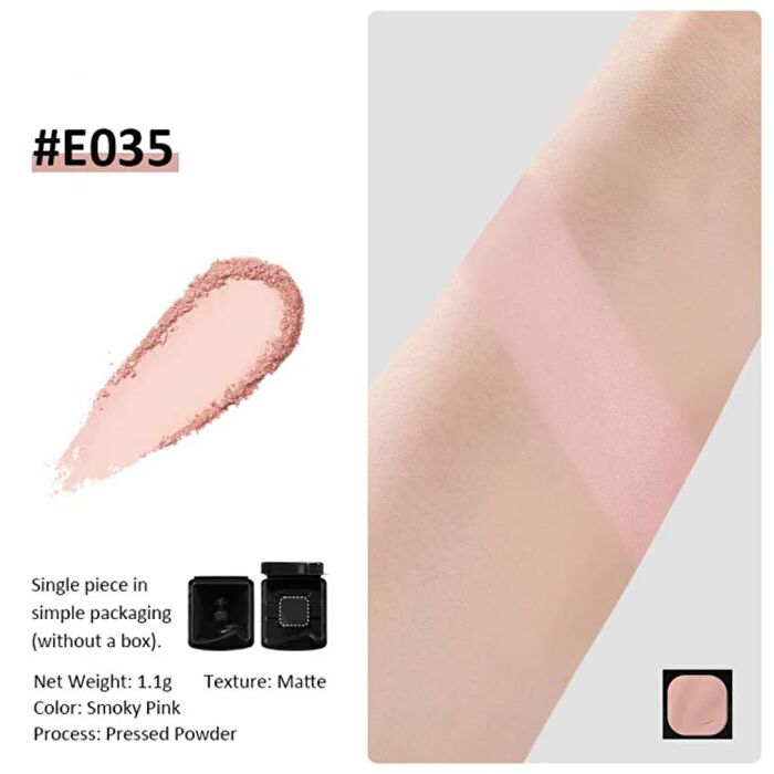Customizable Single-Color Eyeshadow Palette - 23 Colors - #E040 - 1.1g
