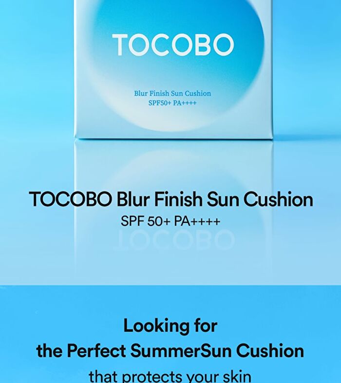 Blur Finish Sun Cushion - 2 Types - #00 Pure