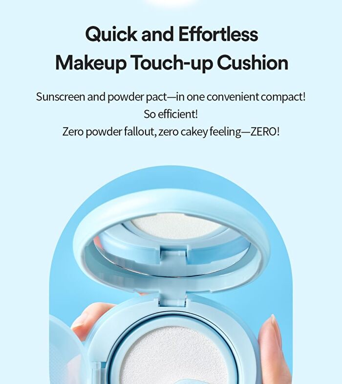 Blur Finish Sun Cushion - 2 Types - #01 Cotton Blue