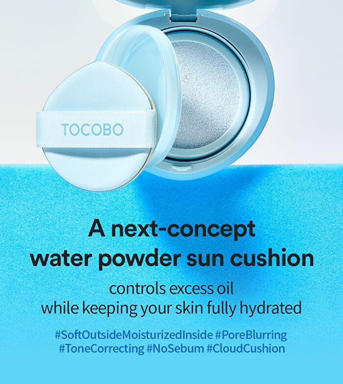 Blur Finish Sun Cushion - 2 Types - #01 Cotton Blue